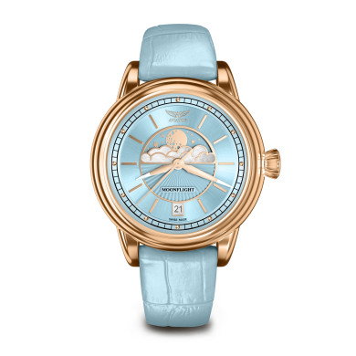 ЧАСОВНИК AVIATOR DOUGLAS MOONFLIGHT 36MM V.1.33.2.360.4