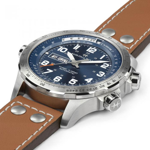 HAMILTON KHAKI X-WIND DAY DATE AUTOMATIC 45MM MEN'S WATCH H77765541