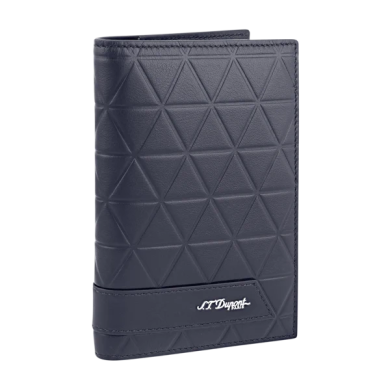 Портфейл S.T.Dupont FIREHEAD BLUE VERTICAL WALLET WITH 4 CARD SLOTS 161612