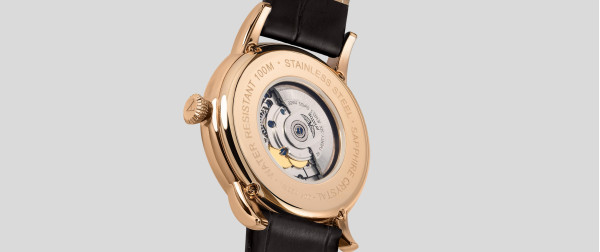 часовник aviator v 3 20 1 147 4 бял циферблат кожена каишка classicwatches.bg