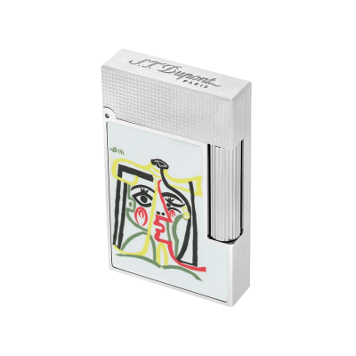 ЗАПАЛАКА S.T.DUPONT LINE 2 PICASSO WHITE LIMITED EDITION C16001