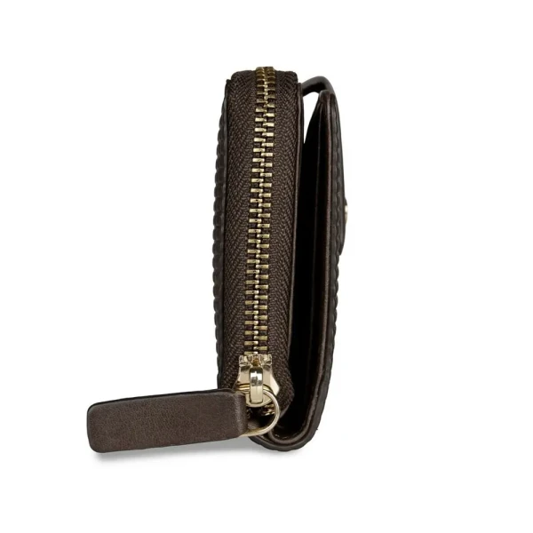 Дамски портфейл Bugatti - Noemi M, RFID защита, тъмнокафяв