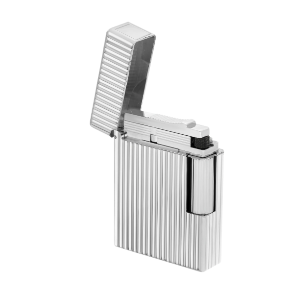 Запалка S.T.Dupont Ligne 1 Guilloche Silver C14021