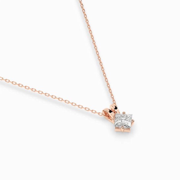 CARA Златно колие с диамант 0,30 ct GIA сертификат K104-10070R PR