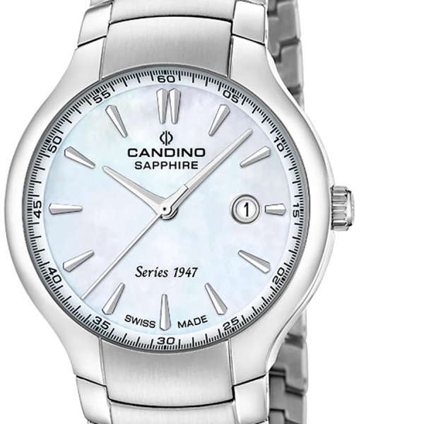 Swiss made дамски часовник candino със стоманена верижка classicwatches.bg