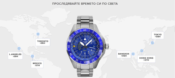 AVIATOR AIRACOBRA GMT 42.8MM V.1.37.7.305.4