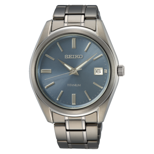 SEIKO CLASSIC TITAN  40MM MEN'S WATCH SUR371P1
