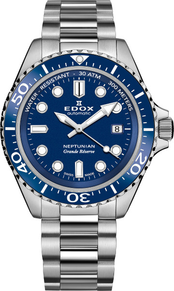 Edox Neptunian Grande Réserve Date Automatic 80801 3BUM Buin