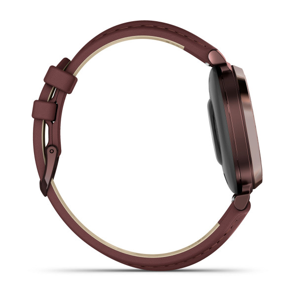 Garmin Lily 2 Classic Dark Bronze with Mulberry leather strap 010-02839-73