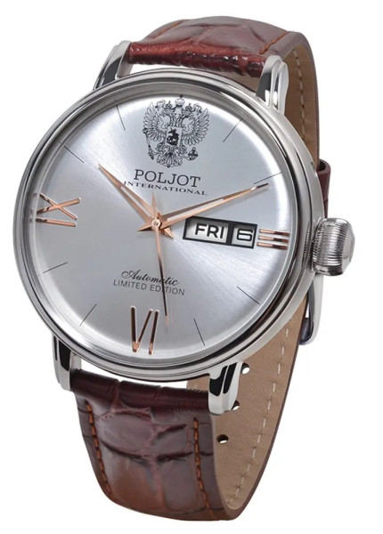 POLJOT INTERNATIONAL TSARS OF RUSSIA AUTOMATIC  LIMITED EDITION 43MM MEN'S WATCH 2427.1541511