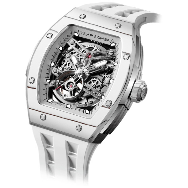 TSAR BOMBA T-Elemental Carbon Fiber Elegant White TB8228CF-04