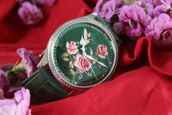 часовник alexander shorokhoff colibri 2 с диаманти и колибри дизайн classicwatches.bg