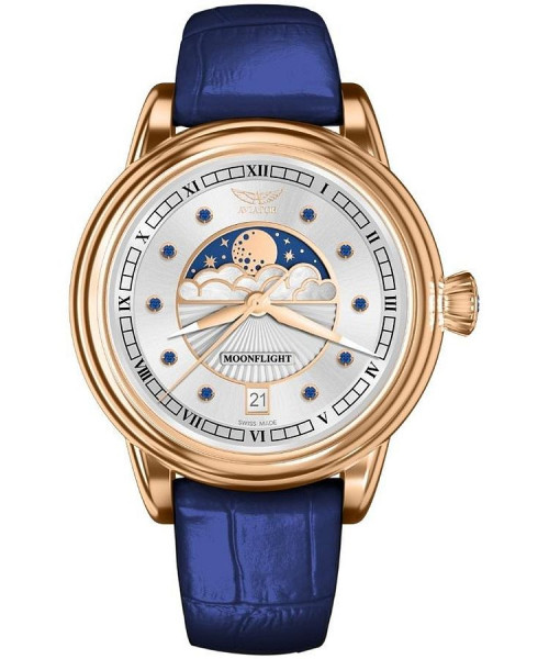 Aviator Douglas Moonflight Gemstone Edition Blue Saphire 36M V.1.33.2.416.4