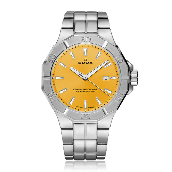 Watch EDOX DELFIN DATE QUARTZ 43MM 53021 3M JIN