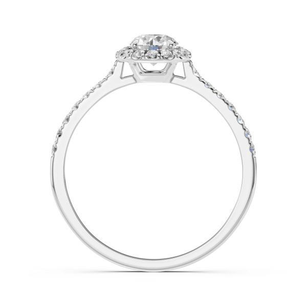 Cara пръстен с диаманти 0.50+0.29 ct GIA сертификат – ЗЛАТНО БИЖУ 14К K101-10095W(5.1)/14K