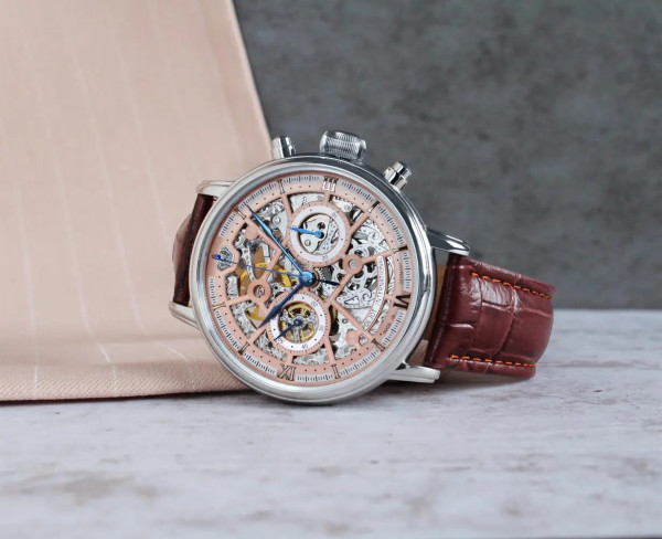 POLJOT INTERNATIONAL CHRONOGRAPH NICOLAI II SKELETON 43MM LIMITED EDITION 100PIECES  2901.194S013