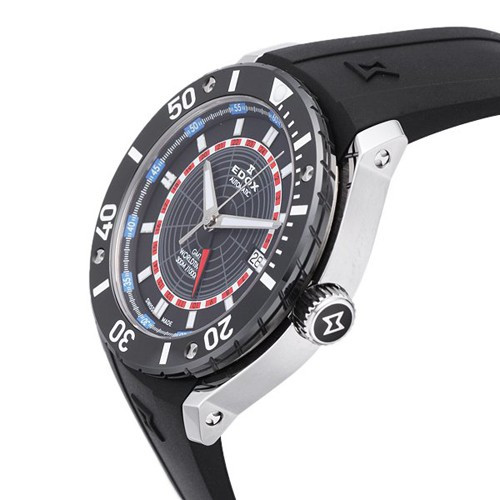 ЧАСОВНИК EDOX CLASS 1 GMT AUTOMATIC 43MM 93005 NBUR