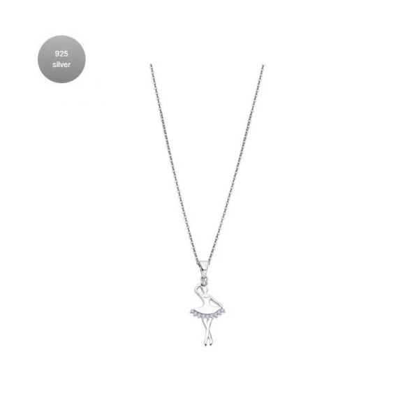 LOTUS SILVER JOYAS SILVER NECKLACE LP3072-1/1