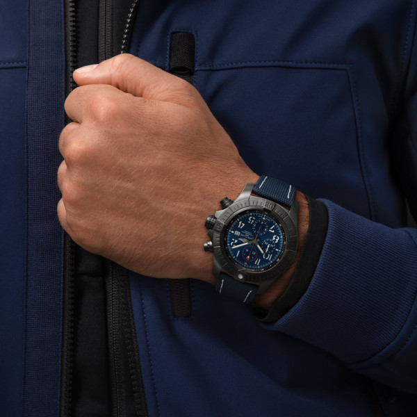 BREITLING  SUPER AVENGER CHRONOGRAPH 48 NIGHT MISSION MEN'S WATCH V13375101C1X2