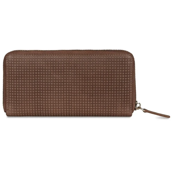 Дамски портфейл Bugatti - Noemi Long, RFID защита, кафяв