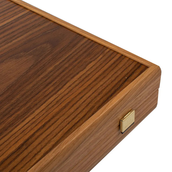BACKGAMMON FOR GAME MANOPOULOS - AMERICAN WALNUT, 61X48 CM