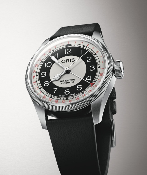 ЧАСОВНИК ORIS BIG CROWN POINTER DATE BULLSEYE 38MM 754 7779 4061 07 5 19 25