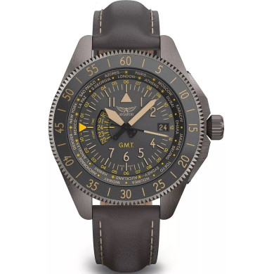 AVIATOR AIRACOBRA GMT 42.8MM V.1.37.7.305.4