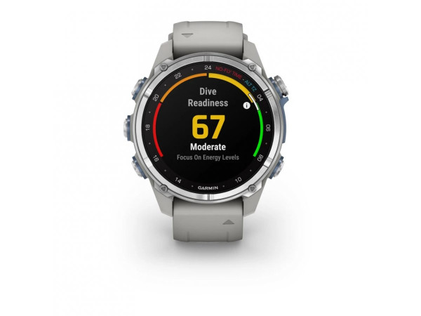 GARMIN DESCENT MK3 43ММ С FOG GREY СИЛИКОНОВА КАИШКА 010-02753-04