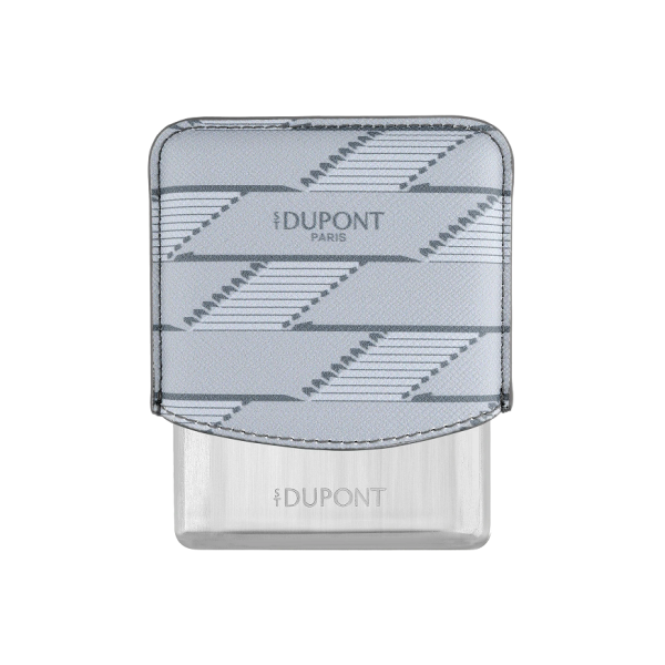 Табакера S.T.Dupont Cigarette Case Monogram 1872 Light Grey 183180