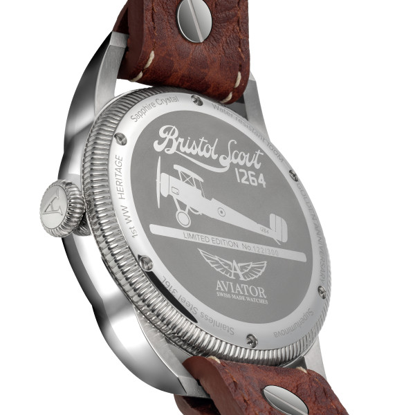 AVIATOR BRISTOL SCOUT 46MM V.3.18.0.161.4