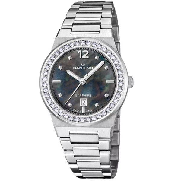 Candino C4749/D часовник със сапфир-кристал и камъни по безела – classicwatches.bg