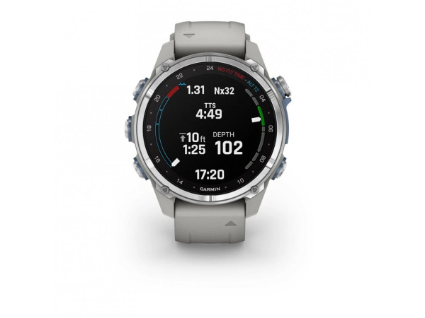 GARMIN DESCENT MK3 43ММ С FOG GREY СИЛИКОНОВА КАИШКА 010-02753-04