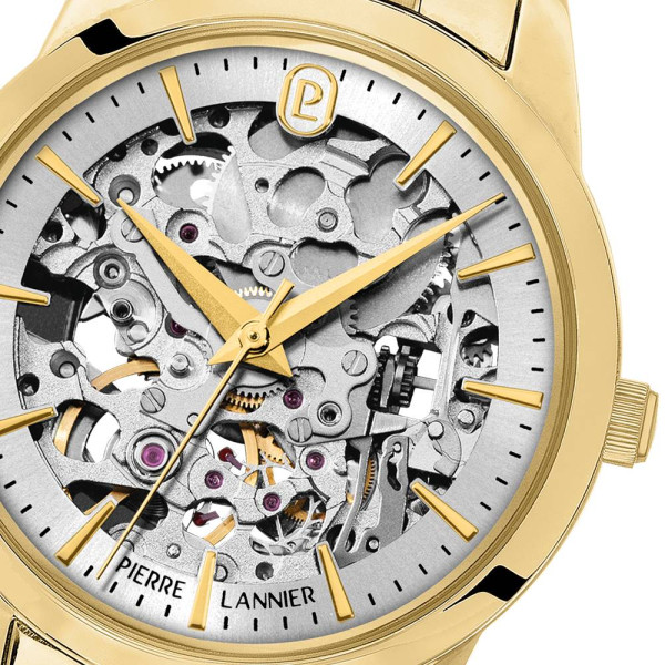 Pierre Lannier 144J522 дамски автоматичен часовник със златно покритие ClassicWatches.bg
