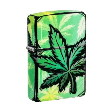 Запалка Zippo - Glowing Leaves Design