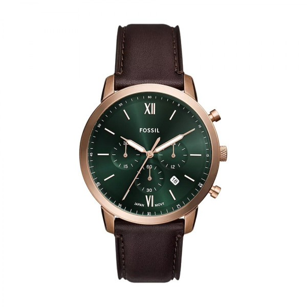 Fossil FS6073 мъжки часовник със зелен циферблат – classicwatches.bg