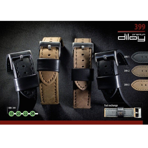 Кожена каишка Diloy CP000399