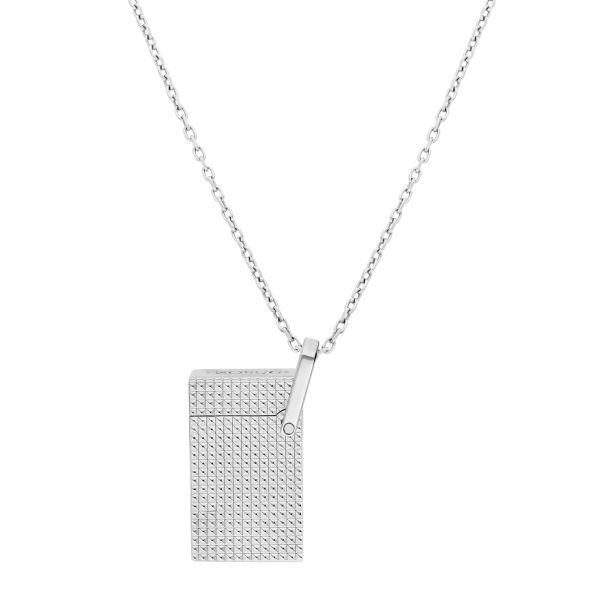 Запалка S.T.Dupont Lighter Necklace Diamond Head Silver K27066CH