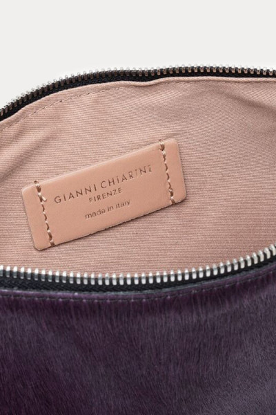 ДАМСКА ЧАНТА , ЕСТЕСТВЕНА КОЖА-РЪЧНА ИЗРАБОТКА GIANNI CHIARINI HERMY 3905 PLUM