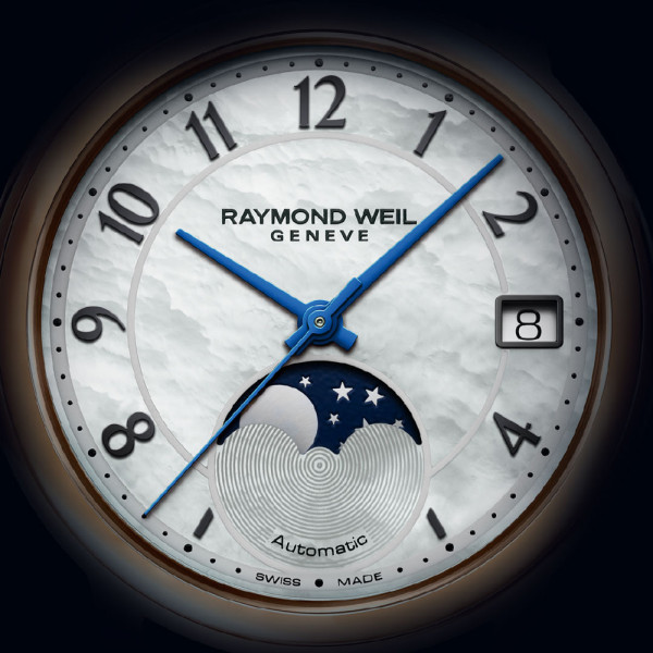 RAYMOND WEIL MAESTRO AUTOMATIC 34MM LADIE'S WATCH 2139-P53-05909