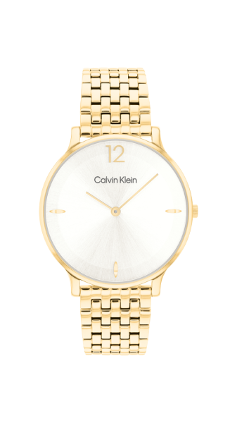 Calvin Klein 25100172 дамски часовник с бял циферблат