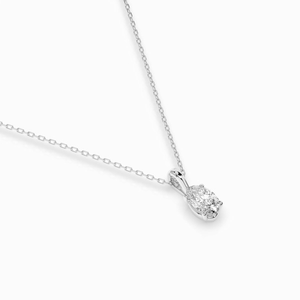 CARA Златно колие с диамант 0,30 ct GIA сертификат K104-10069W OV