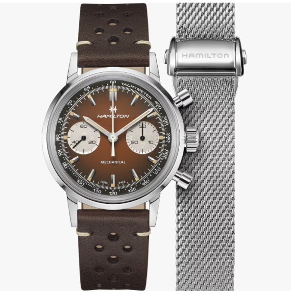 ЧАСОВНИК HAMILTON AMERICAN CLASSIC INTRA-MATIC CHRONOGRAPH H 40 ММ H38429591