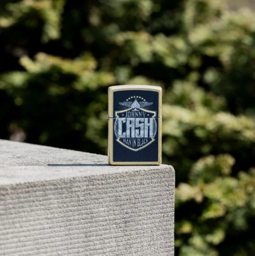 Запалка Zippo - Johnny Cash, Crest Design