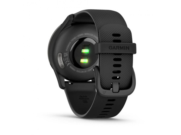 GARMIN VÍVOMOVE® TREND SLATE БЕЗЕЛ BLACK КОРПУС СИЛИКОНОВА КАИШКА 40ММ 010-02665-00