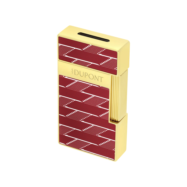 Запалка S.T.Dupont Biggy Monogram 1872 Burgundy 25078B