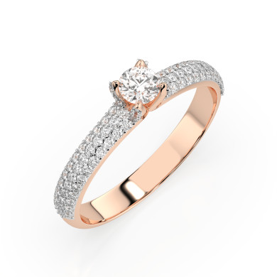CARA DIAMANTI Златeн пръстен с диаманти K101-10023R