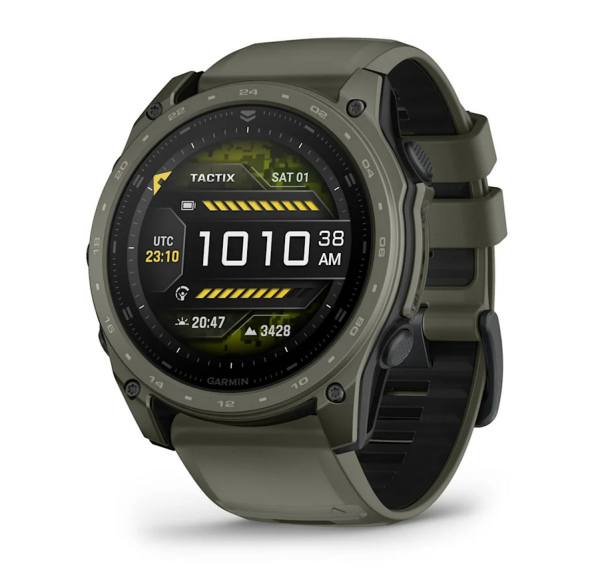 ЧАСОВНИК GARMIN TACTIX® 8 51 ММ AMOLED APPLIED BALLISTICS ULTRALIGHT SOLVER OLIVE DRAB CERAKOTE® 010-04553-11