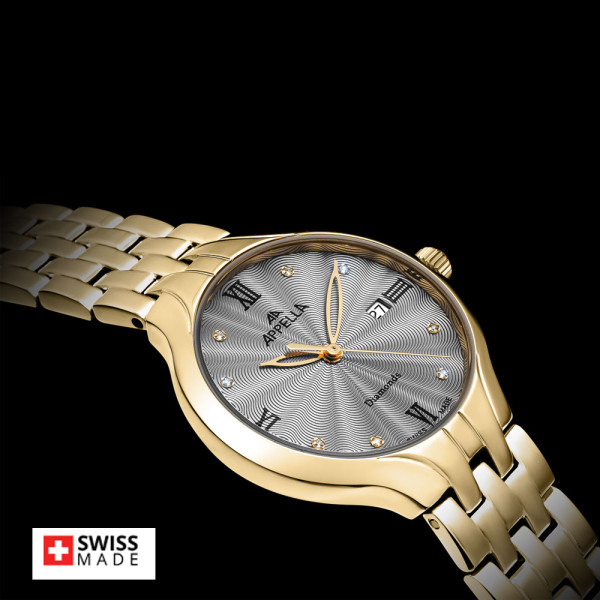 Appella L50000.1187DQ дамски часовник с диаманти ClassicWatches.bg