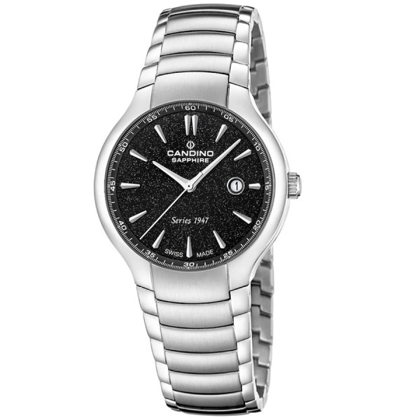 Часовник candino c4793 4 дамски черен циферблат swiss made classicwatches.bg
