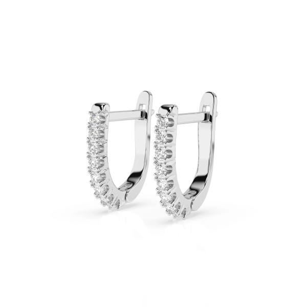Cara обеци с диаманти 0.32 ct – ЗЛАТНО БИЖУ 14К K102-10044/2W/14K